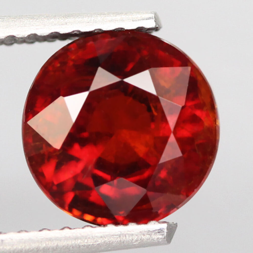 Natuurlijk Spessartine Rond Kleur Rood 2,60 ct.