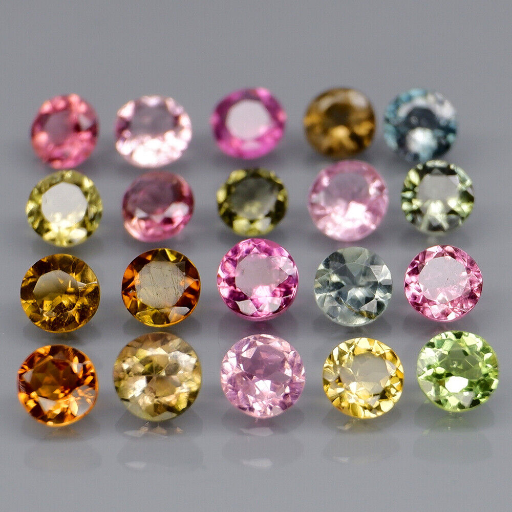 Natuurlijk Toermalijn Briljant Kleur Orange Padparadscha 0,16 ct. · 100832-Toermalijn-Briljant-Orange-Padparadscha-0,16-ct-VS1-Mozambique.jpg