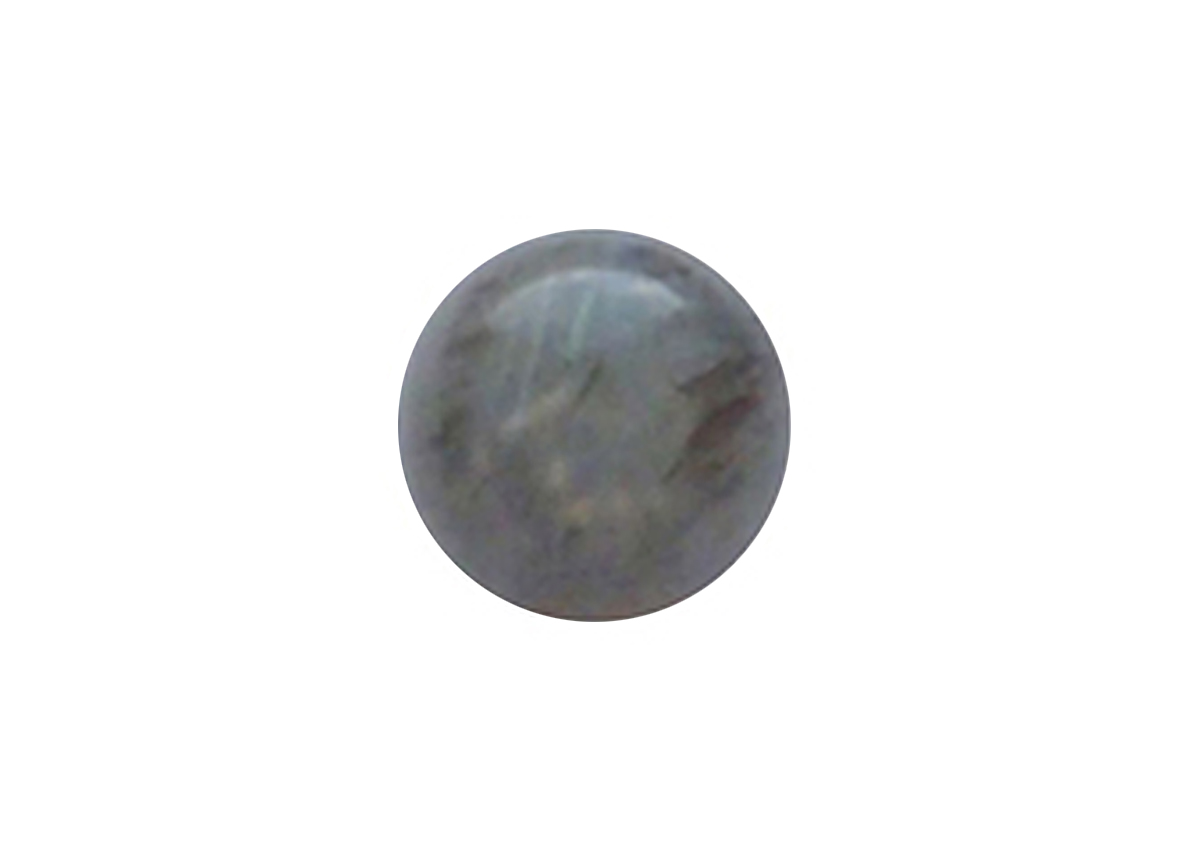 gemaakt van Zilver 925 Labadoriet Rond Kleur Grijs 6,06 ct. · 100884-Labadoriet-Cabochon-rond-Grijs-6,06-ct-Opaak-Madagaskar.jpg